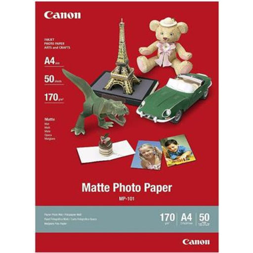 Canon Mp - 101 A4 Matte 170gsm Photo Paper - 50 Sheets
