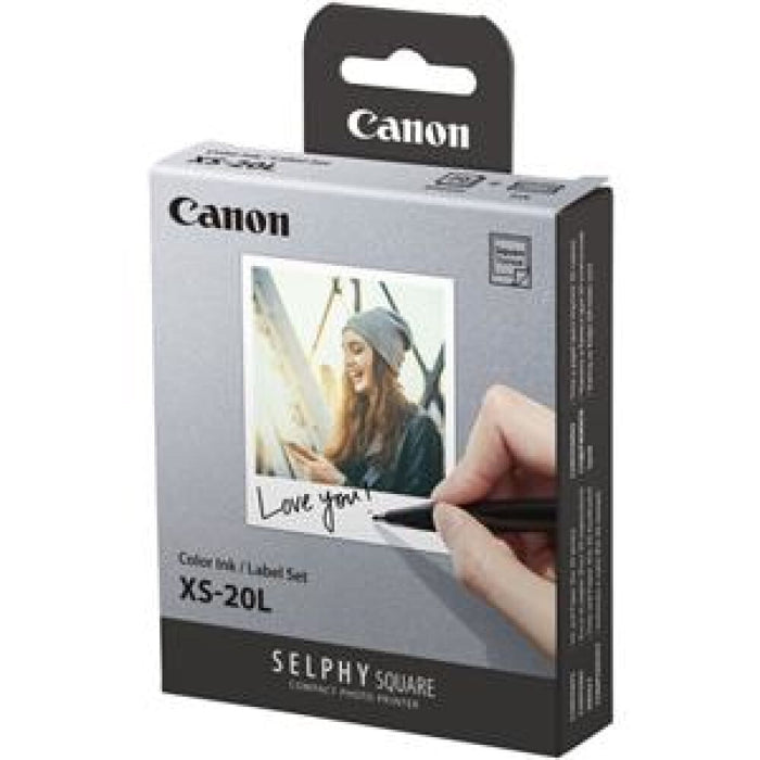 Canon Selphy Xs - 20l Photo Paper + Ink 20 Pack