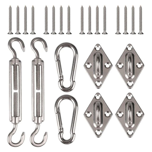 Canopy Accessory 24pcs/set 304 Stainless Steel Hardware Kit