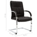 Cantilever Office Chair Black Faux Leather Xnktao