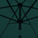 Led Cantilever Umbrella 3 m Green Axxbt