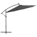 Cantilever Umbrella Led Lights and Steel Pole 300cm