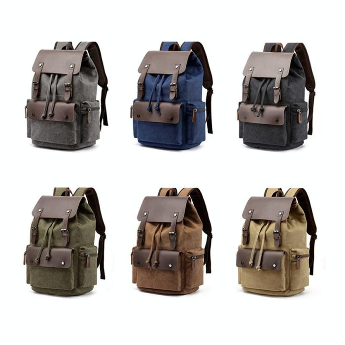 Canvas Backpack For Students