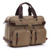 Canvas Three Purpose Business Briefcase Computer Bag