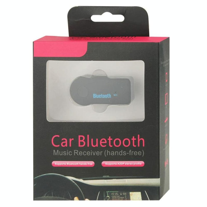 Car Bluetooth Handsfree Music Mic Receiver For Iphone