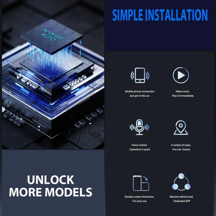 Car Carplay Box Wired To Wireless Bluetooth Adapter