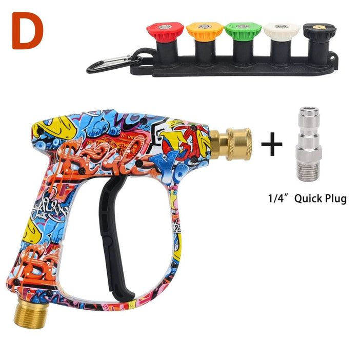 Car Pressure Washer Gun with Quick Connector