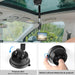 Car Suction Cup Arm Mount Phone Tablet Magnetic Holder
