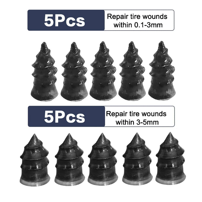 Car Tyre Repair Rubber Nail Set 10 30pcs Universal