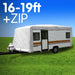 Caravan Cover With Zip 16 - 19 Ft