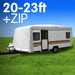 Caravan Cover With Zip 20-23 Ft