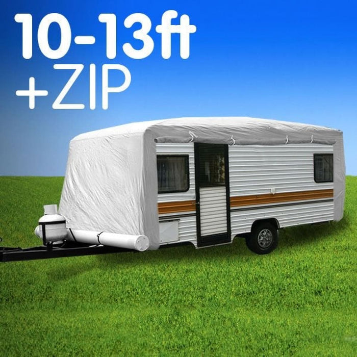 Caravan Cover With Zip Suits 10 - 13 Ft