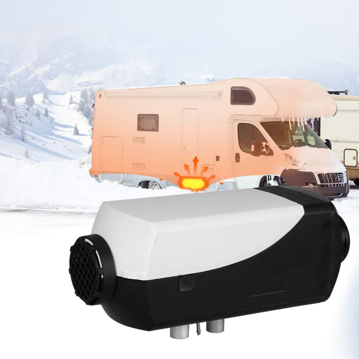 Caravan Diesel Air Heater 8kw 12v Tank Vent Duct Thermostat