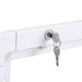 Caravan Table 800 x 450mm Folding Lockable White
