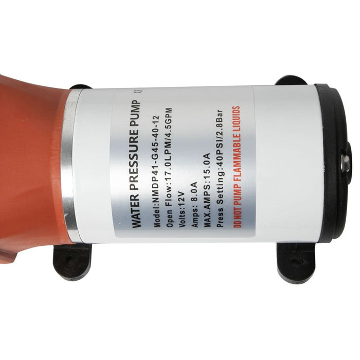 Goslash Picks Caravan Water Pump 40psi Pressure 12v