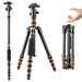 Carbon Fiber Camera Tripod For Dslr Portable Lightweight