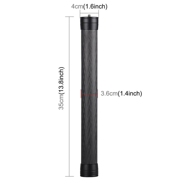 Carbon Fiber Extension Monopod Pole Rod For Dji/moza/feiyu
