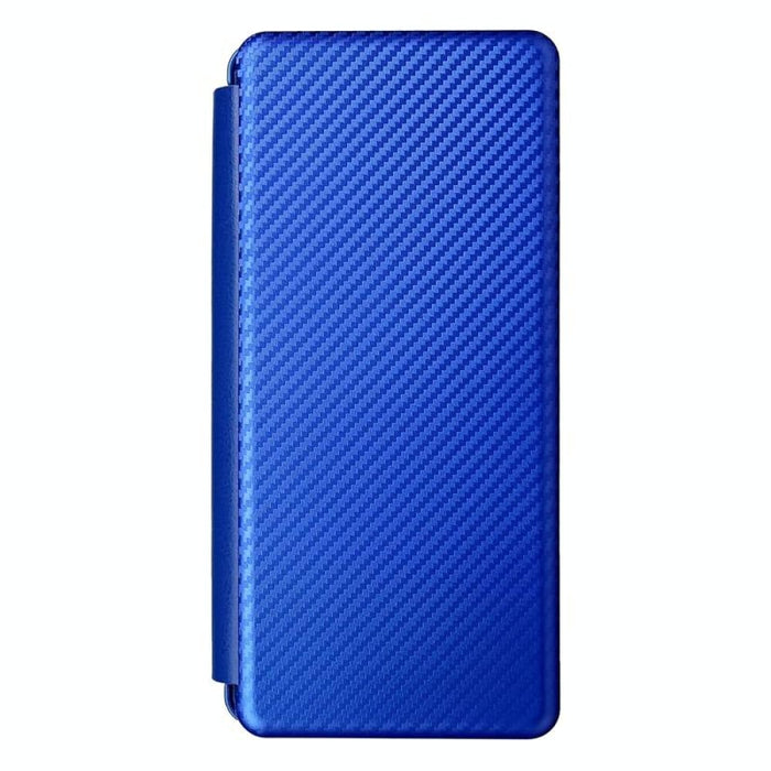 Carbon Fiber Flip Leather Phone Case For Samsung Galaxy z