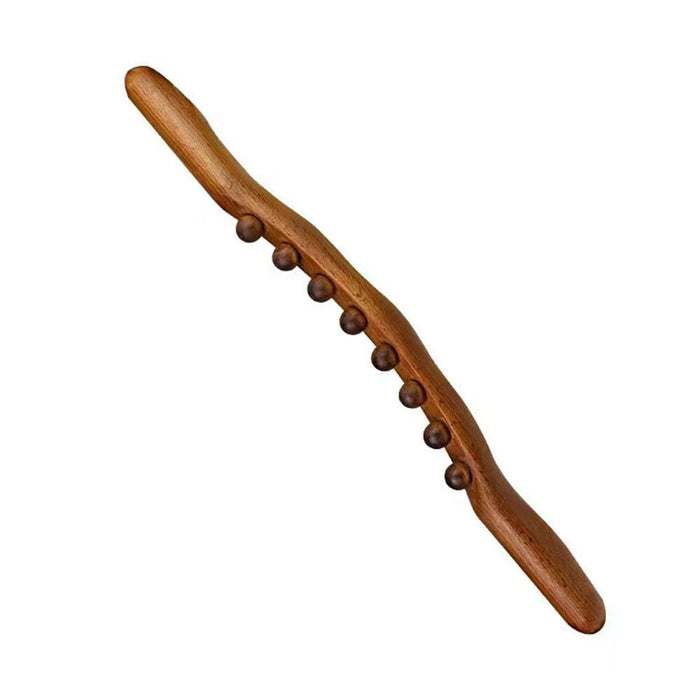Carbonized Wood Scraping Massage Stick for Body
