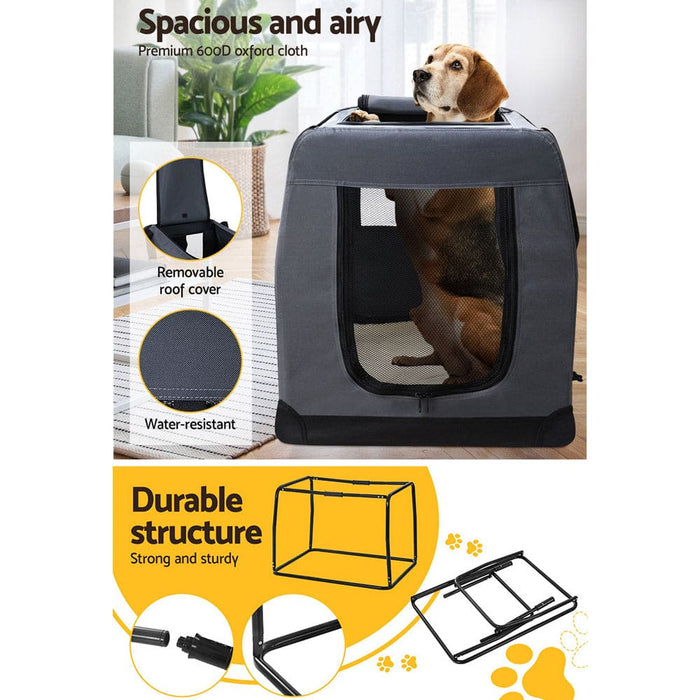 Pet Carrier Soft Crate Dog Cat Travel Portable Cage Kennel