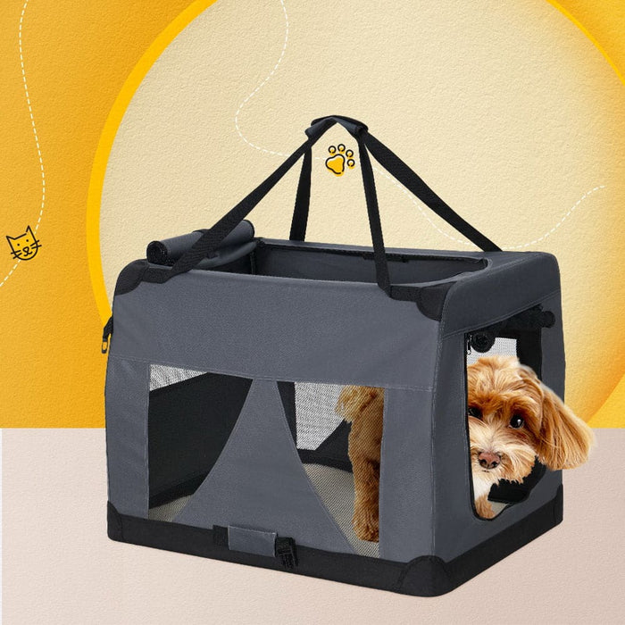 Pet Carrier Soft Crate Dog Cat Travel Portable Cage Kennel