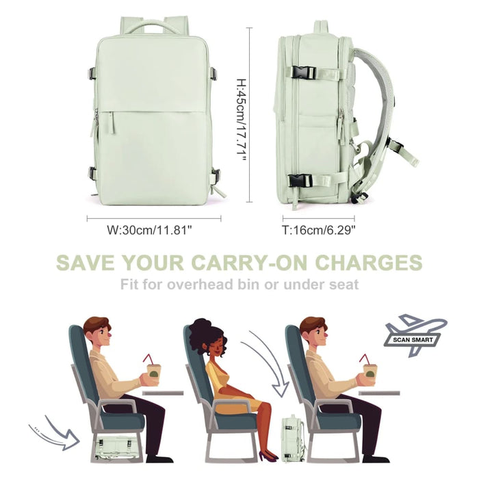Carry on Backpack for Ryanair Easyjet Flights