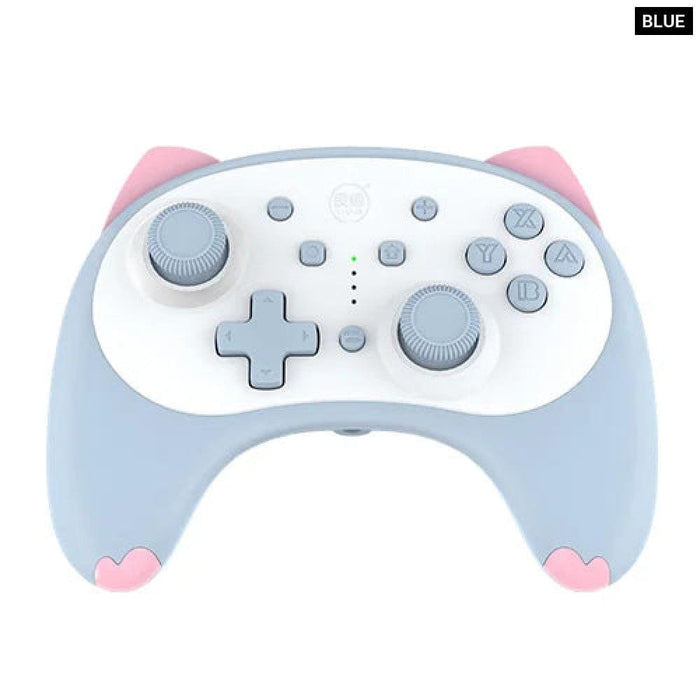 Cartoon White Cat Wireless Controller Small Size Auto Fire