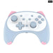 Cartoon White Cat Wireless Controller Small Size Auto Fire