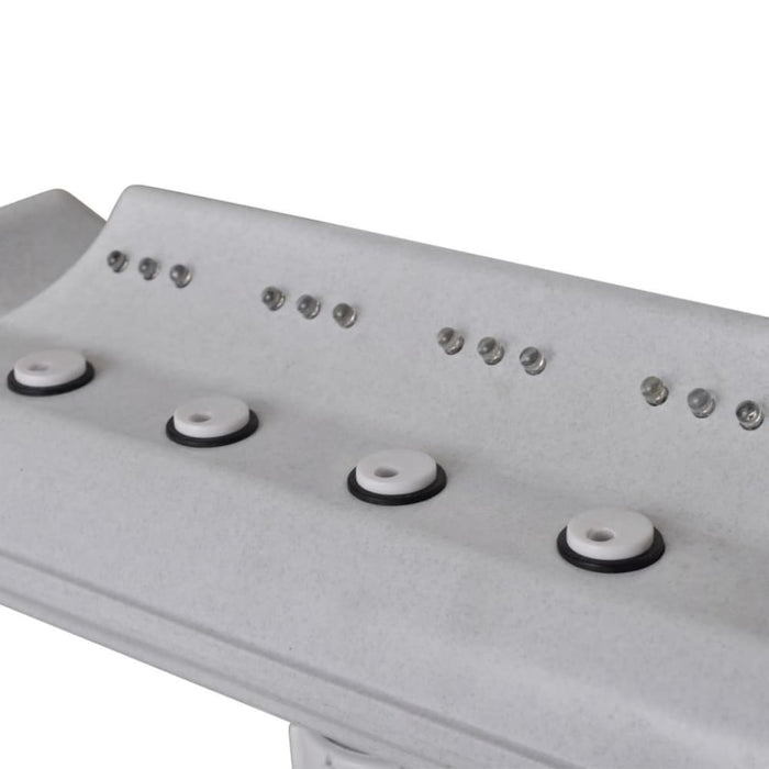 Cascade Waterfall Swimming Pool Fountain with Led Lights