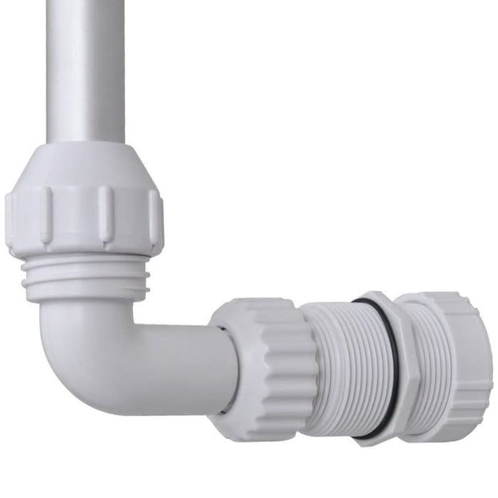 Cascade Waterfall Swimming Pool Fountain with Led Lights