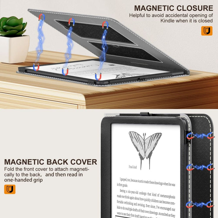 Case For 10.2’ Kindle Scribe 1st Generation Slim Pu Shell