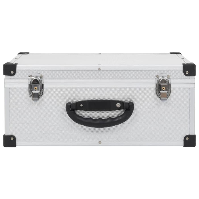 Cd Case for 60 Cds Aluminium Abs Silver Konpl