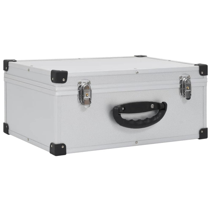 Cd Case for 60 Cds Aluminium Abs Silver Konpl