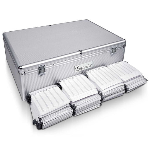 Cd Dvd Cases Storage Box 1000 Discs Aluminium Case Folders