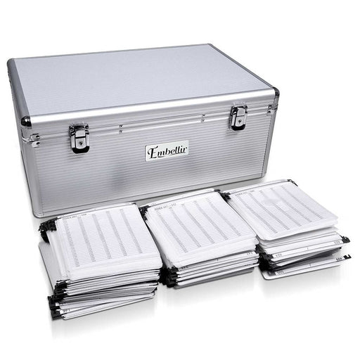 Cd Dvd Cases Storage Box 500 Discs Aluminium Case Folders