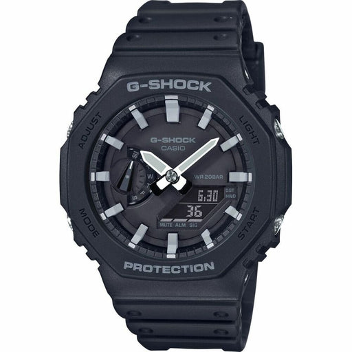 Casio Ga-2100-1aer Unisex Quartz Watch Black