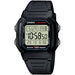 Casio W - 800h - 1aves Unisex Quartz Watch Black