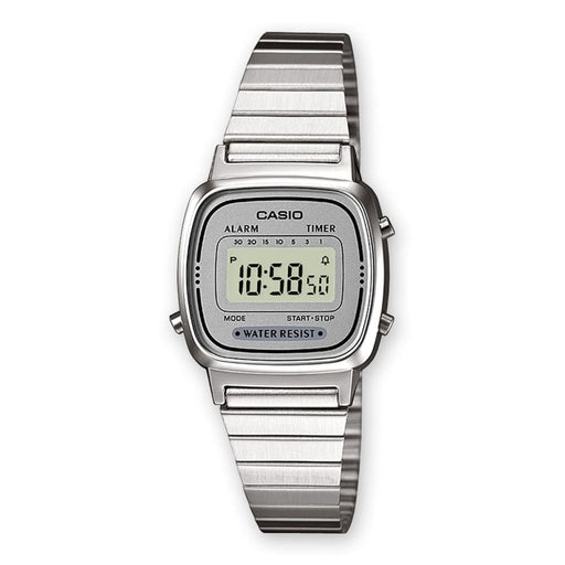 Casio La670wea - 7ef Unisex Digital Watch Silver