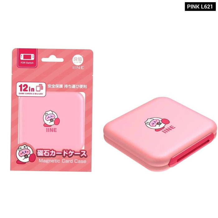 Cassette Box 12 Card Case Compatible Nintendo Switch Game