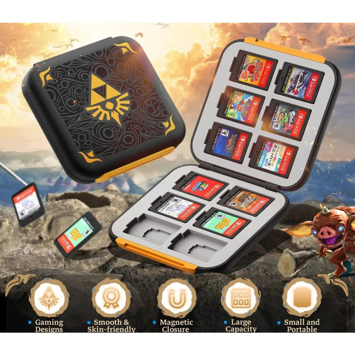 Cassette Box 12 Card Case Compatible Nintendo Switch Game