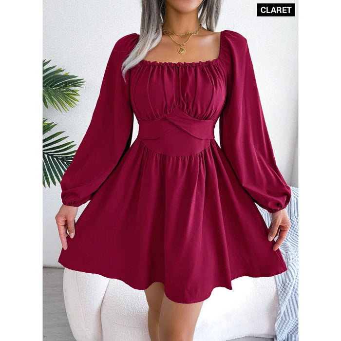 Casual Fit and Flare Dress