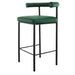 Cedric Bar Stool W/ High-density Foam Upholstered in Pu