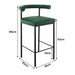 Cedric Bar Stool W/ High-density Foam Upholstered in Pu