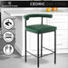Cedric Bar Stool W/ High-density Foam Upholstered in Pu