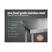 Cefito 1219 x 610mm Commercial Stainless Steel Kitchen Bench