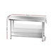 Cefito 1524 x 610mm Commercial Stainless Steel Kitchen Bench