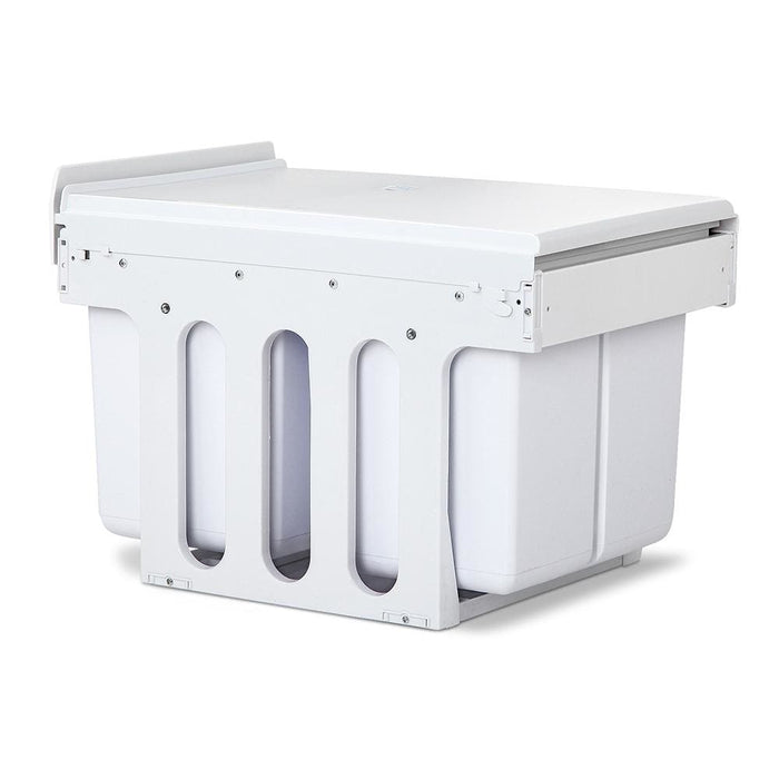Goslash Picks Cefito 2x15l Pull out Bin - White
