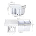 Goslash Picks Cefito 2x15l Pull out Bin - White