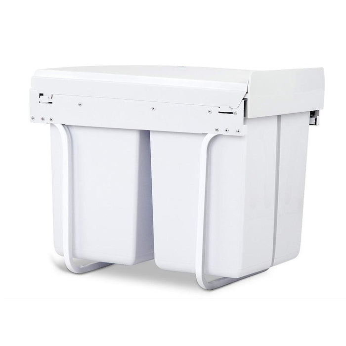 Goslash Picks Cefito 2x20l Pull out Bin - White