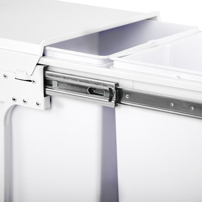 Goslash Picks Cefito 2x20l Pull out Bin - White